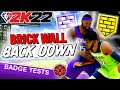 NBA 2K22 Best Defensive Badges : Brick Wall Post Defense By 2KLab