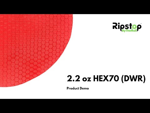 Fabric Demo - 2.2 oz HEX70 XL Nylon (Breathable/DWR)