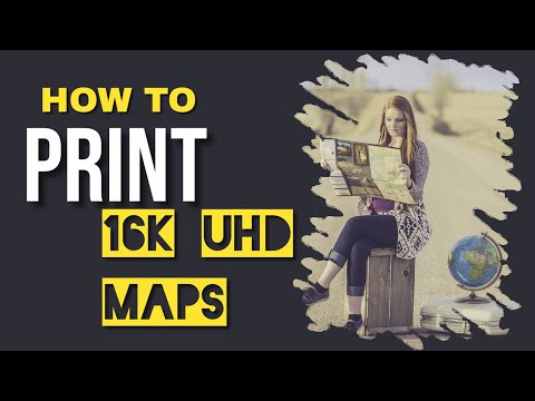 Download and print high resolution maps from google earth