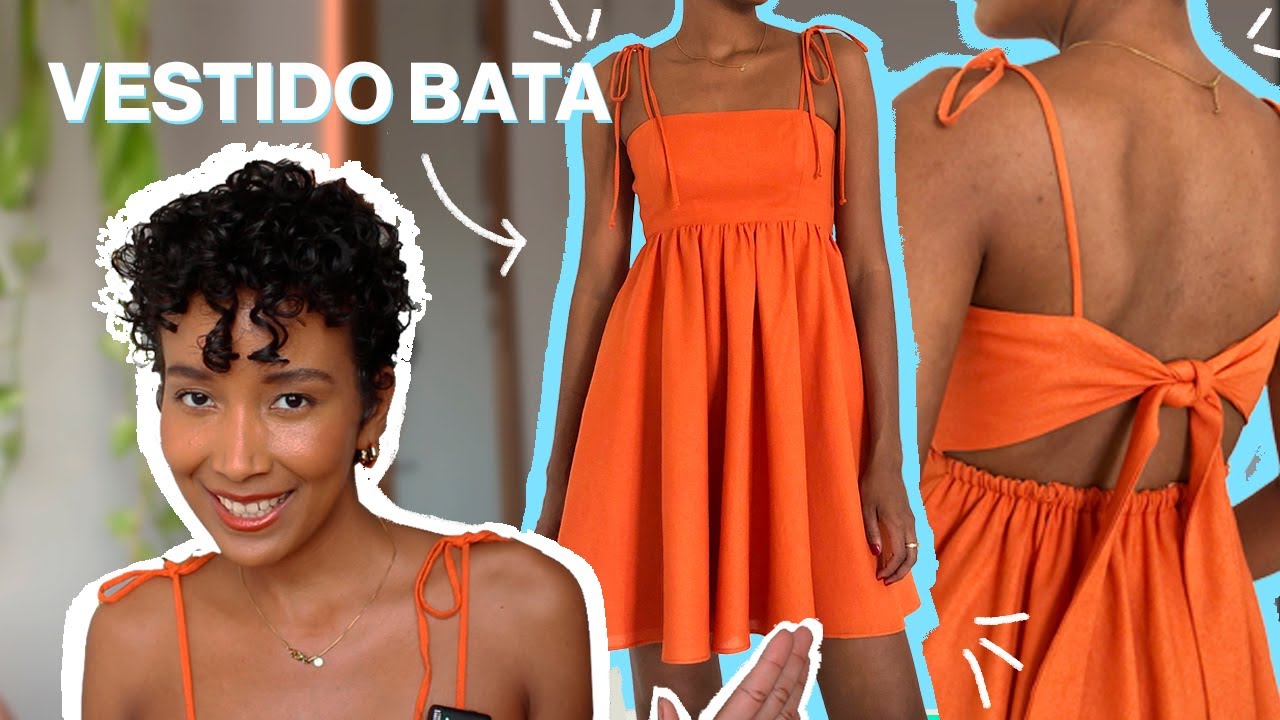 tutorial de costura | vestido bata