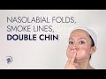 Face yoga exercises for smoke lines nasolabial folds and double chin