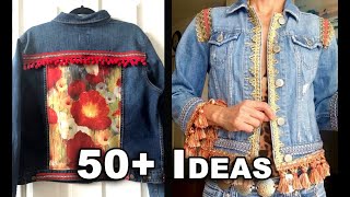 50+ Jean Jacket Upcycle Ideas to Update Your Wardrobe