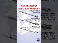 AIM-260A vs PL-15 vs R-37M 🚀USA vs China vs Russia I Who Controls the Sky? #shorts #military #air