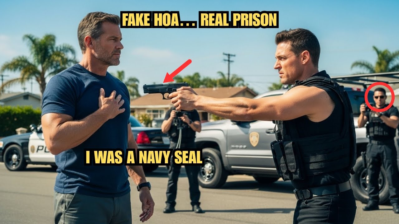 Фальшивый полицейский из ТСЖ направил на меня пистолет — он забыл, что я морской пехотинец.