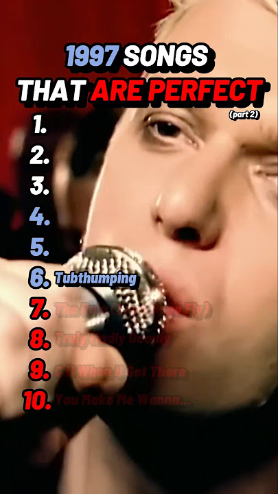 1997 songs that are perfect #1997PerfectSongs #Classic90s #music