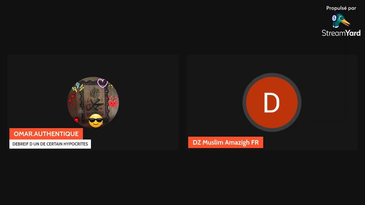 LIVE SUR LE THÈME DU MAHDI