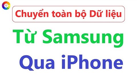 Hướng dẫn chuyển dữ liệu từ iphone android bằng mobi360