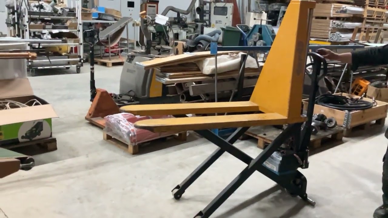 Elhandtruck Atlet höglyftande