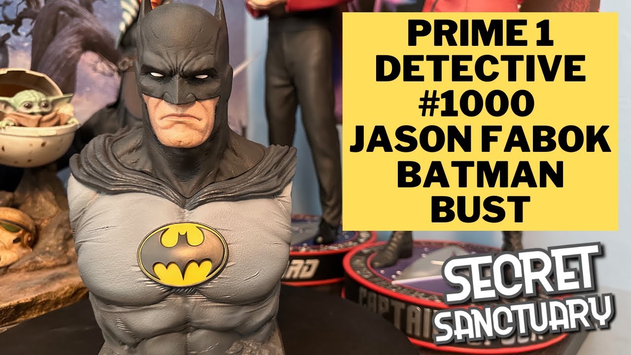 Prime 1 Detective #1000 Batman Bust Review Jason Fabok - YouTube