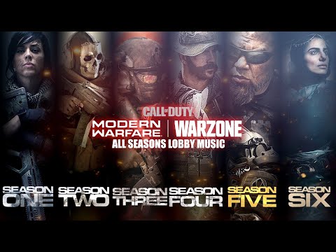 Modern Warfare ALL Seasons 1-6 Lobby Music (Warzone / Multiplayer Menu Theme) - Music Mix - 1 Hour