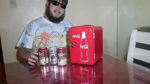 The first video of 2021 Unboxing Coca Cola mini fridge