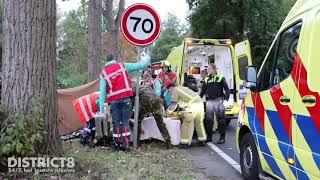 Zwaargewonde Na Eenzijdig Ongeval Tegen Boom Australiëweg Zoetermeer