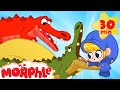 The Pet Crocodile's Tooth Pain  - Morphle Animal Videos | Cartoons for Kids | Mila and Morphle