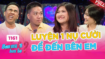 Bạn Muốn Hẹn Hò 1161B | Ông mai luyện cơ mặt cho chàng trai mặt buồn đi tỏ tình cô gái xinh đẹp.