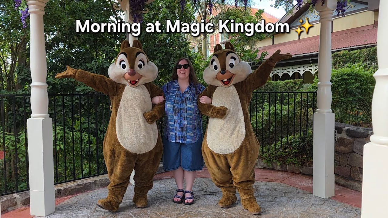 Morning at Magic Kingdom 🏰✨️