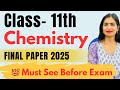 Class 11 Chemistry Question Paper 2025 Pre Board Final Exam Preparation 2026 Pseb Youtube mp3