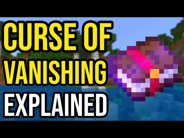 Apa itu Curse of Vanishing? The - Minecraft Hub Indonesia