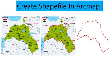 Making a new Polygon shapefile using ArcMap for any region | Creating shapefile by ArcGIS