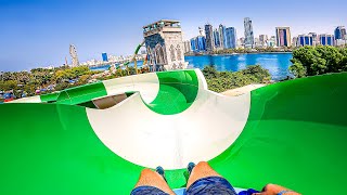 Green Mamba WaterSlide at Al Montazah Waterpark