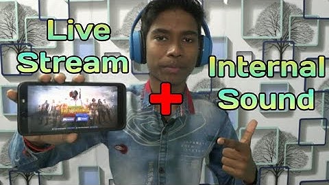 How to live pubg on youtube With Internal Sound