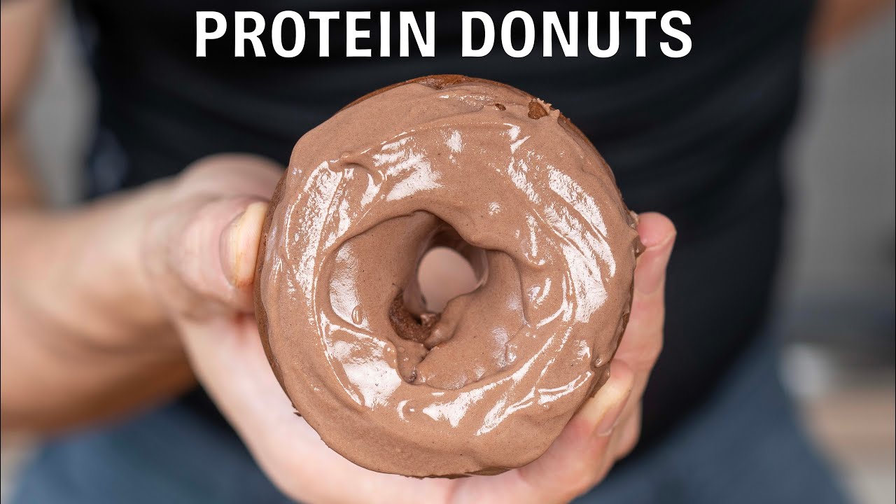 High Protein Donuts that aren't Dry (67g Protein) YouTube