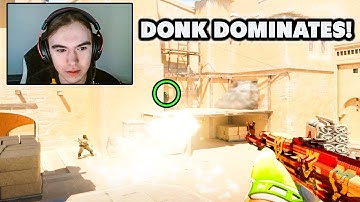donk gets an Ace in FACEIT match! w0nderful crazy 1v4 clutch - CS2 Highlights