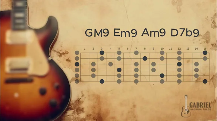 Smooth jazz backing track in G