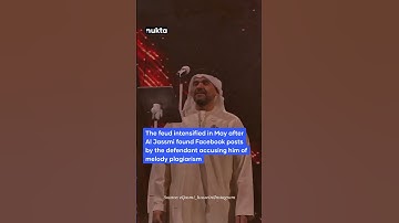Thumbnail of Emirati singer Hussein Al Jassmi Files Case Over Blackmail & Forgery