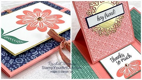 Sweet Symmetry Gate-Fold Easel Card