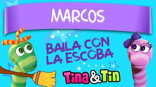 Video thumbnail of "tina y tin + marcos (Música Personalizada para Niños)"