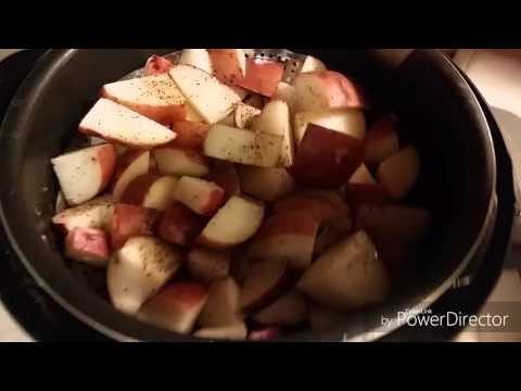 Farberware 7-in - 1 Pressure Cooker Bbq Brisket and red skin potatoes cooked at the same time