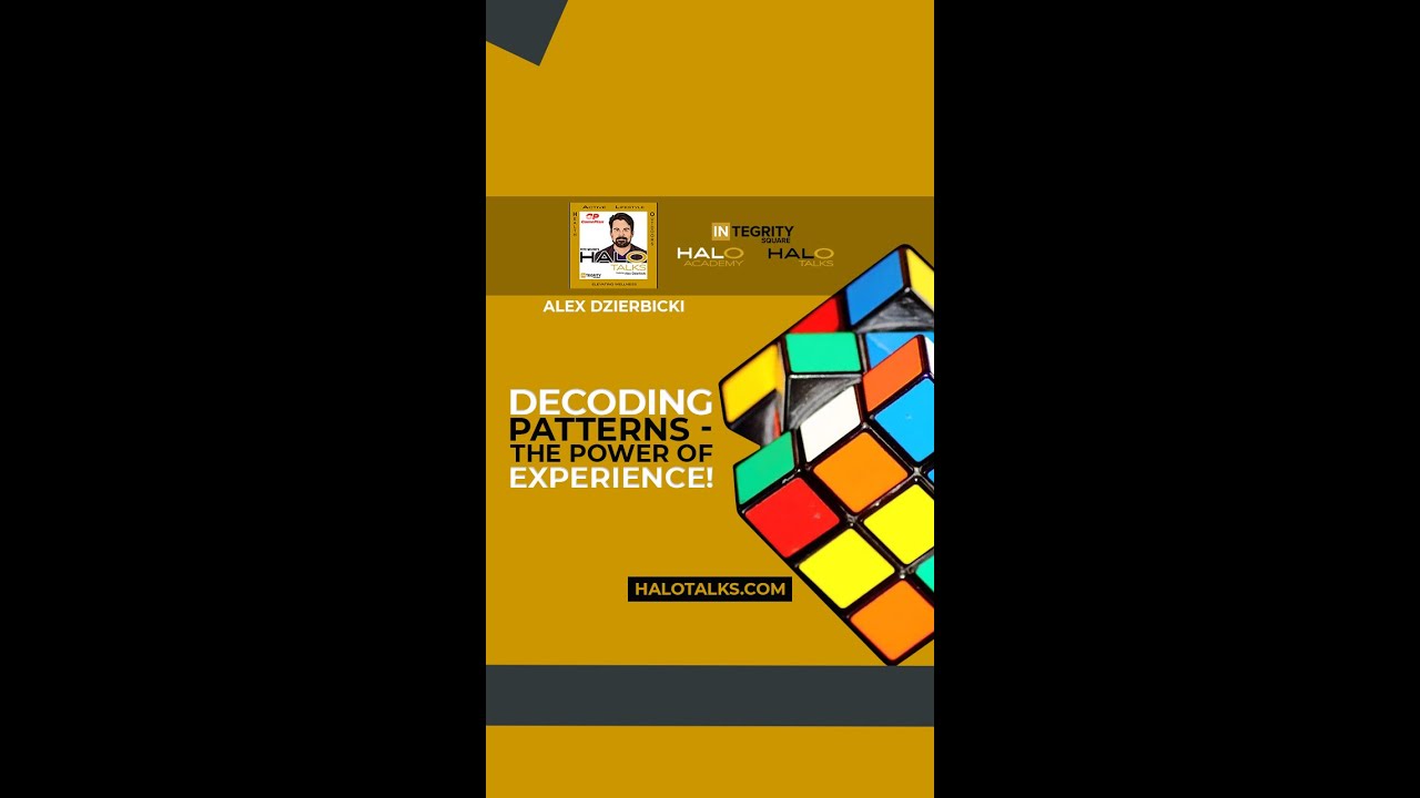 Decoding Patterns - The Power of Experience! - Alex Dzierbicki
