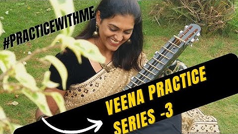 Veena Practice series -3 | Dhattu varisai | alternate ragas | F-80bpm metronome | #practicewithme