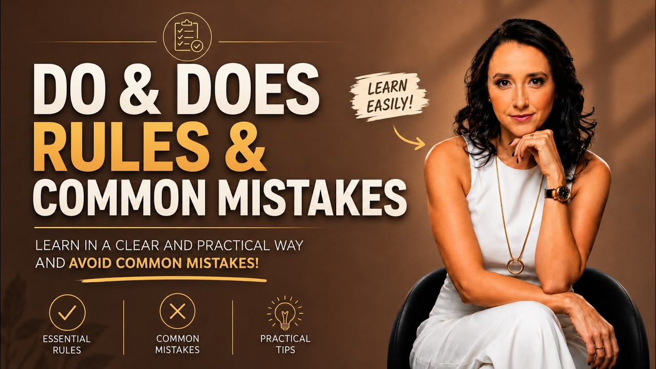 English Grammar| Do and Does - Learn how to Use Do and Does & Common ...