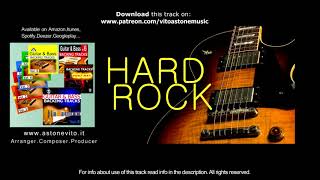 HARD ROCK Guitar Instrumental Backing Track - B minor - Free Jam track to improvise chords