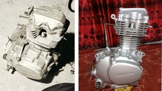 full engine restoration part 2 (honda CG 125 )