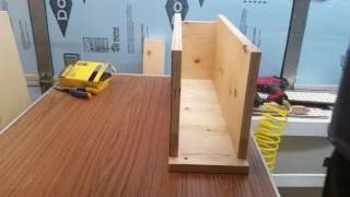 In this video I show the basic steps in constructing a D. Coates style plywood nuc box without having a lot of tools or a large 