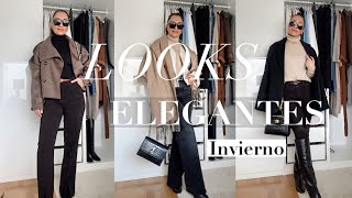 LOOKS ELEGANTES INVIERNO 2024  | HAUL INVIERNO 2024 | BASICOS INVIERNO | YOLANDA MARTIN