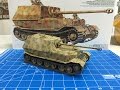 Building the Tamiya 1/35 Elefant with zimmerit