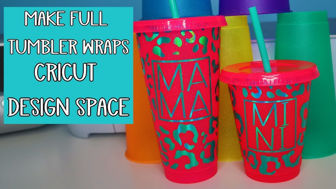 Easy Beginner Cricut Projects Using Permanent Vinyl and Cup for Halloween 