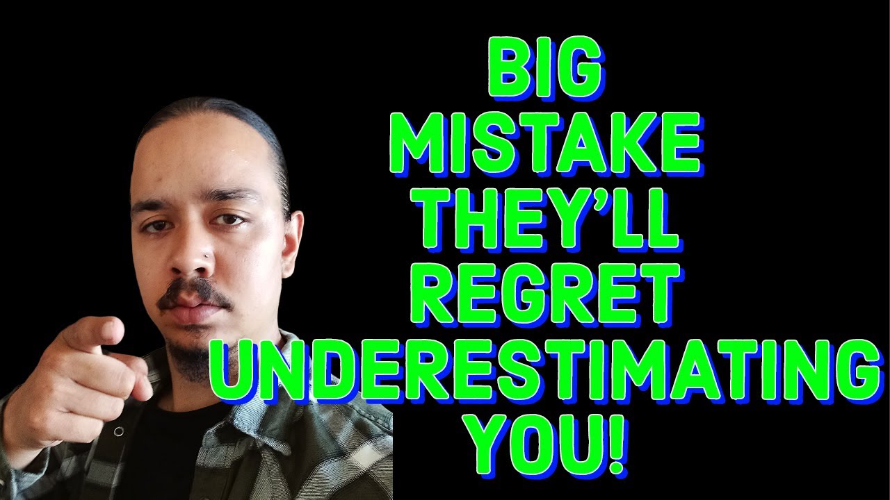 BIG MISTAKE THEY'LL REGRET UNDERESTIMATING YOU‼️ YouTube