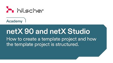netX 90 Tutorial - netX Studio Template Project