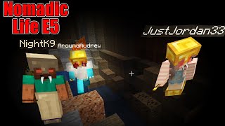 Living The Vampire Life! Minecraft Nomadic Life E5