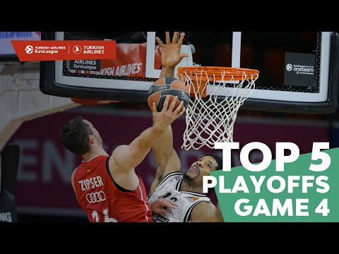 Turkish Airlines EuroLeague Playoffs Game 4 Top 5 Plays