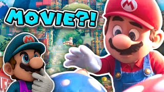 REACTING TO THE SUPER MARIO MOVIE TRAILER