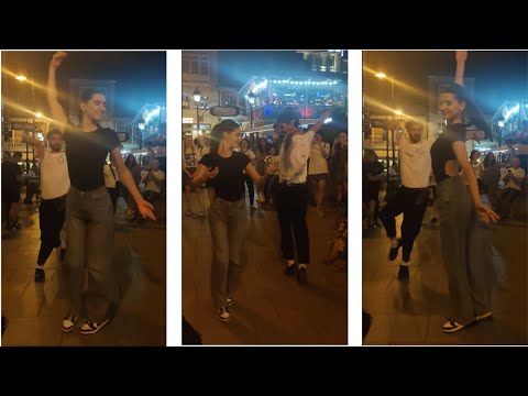მარიამ ელიეშვილის ცეკვა ქუჩაში ❤️ - როგორ დანარნარებს აი ამას ჰქვია ცეკვა!