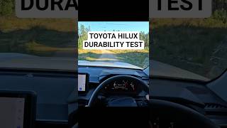 Toyota HiLux durability test
