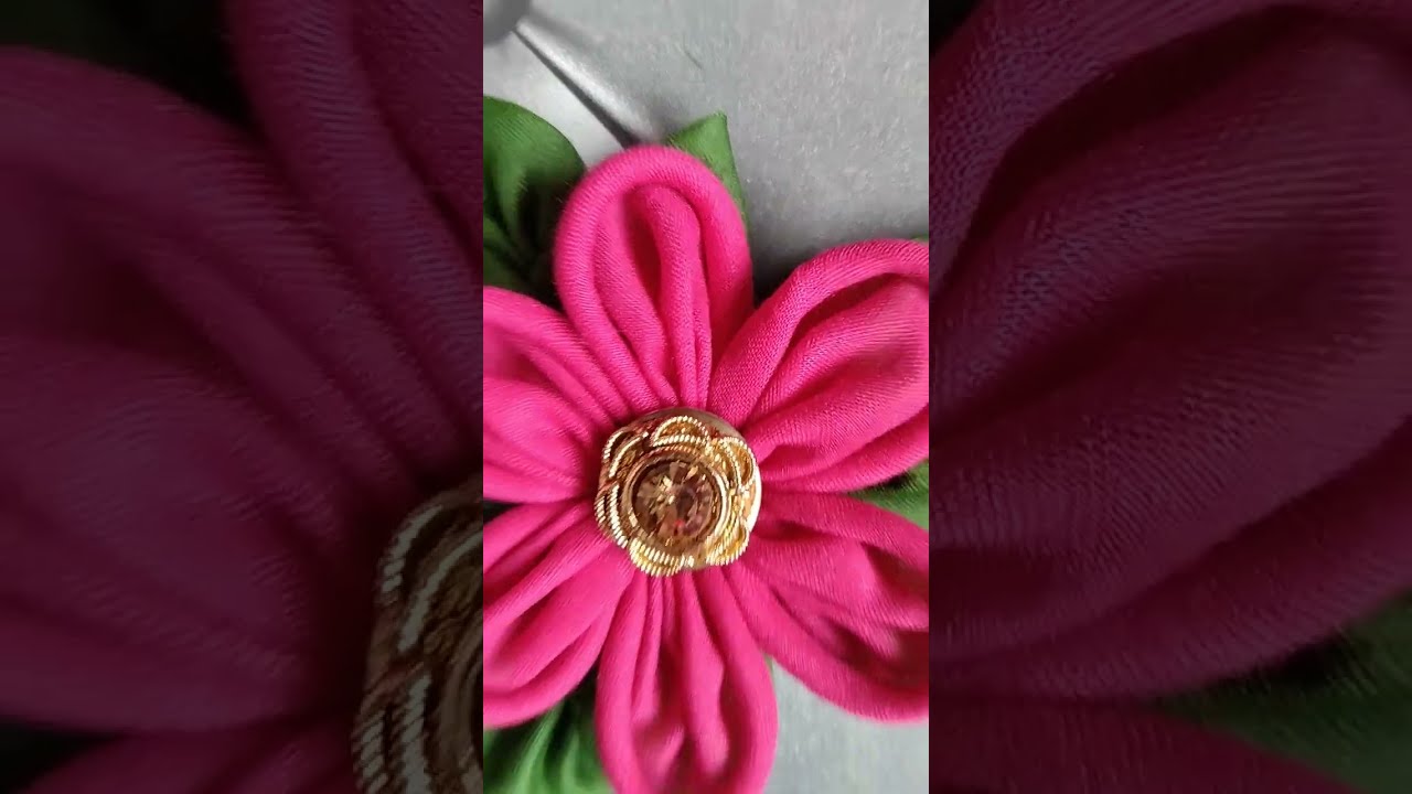 How To Make A Cloth Leaf fabric Flower design fashion trending How To Make A Cloth Leaf fabric Flower design fashion trending
