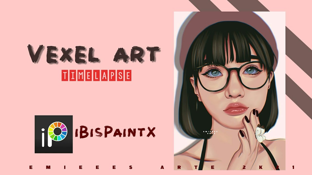 Vexel Art Timelapse | ibisPaintX - YouTube