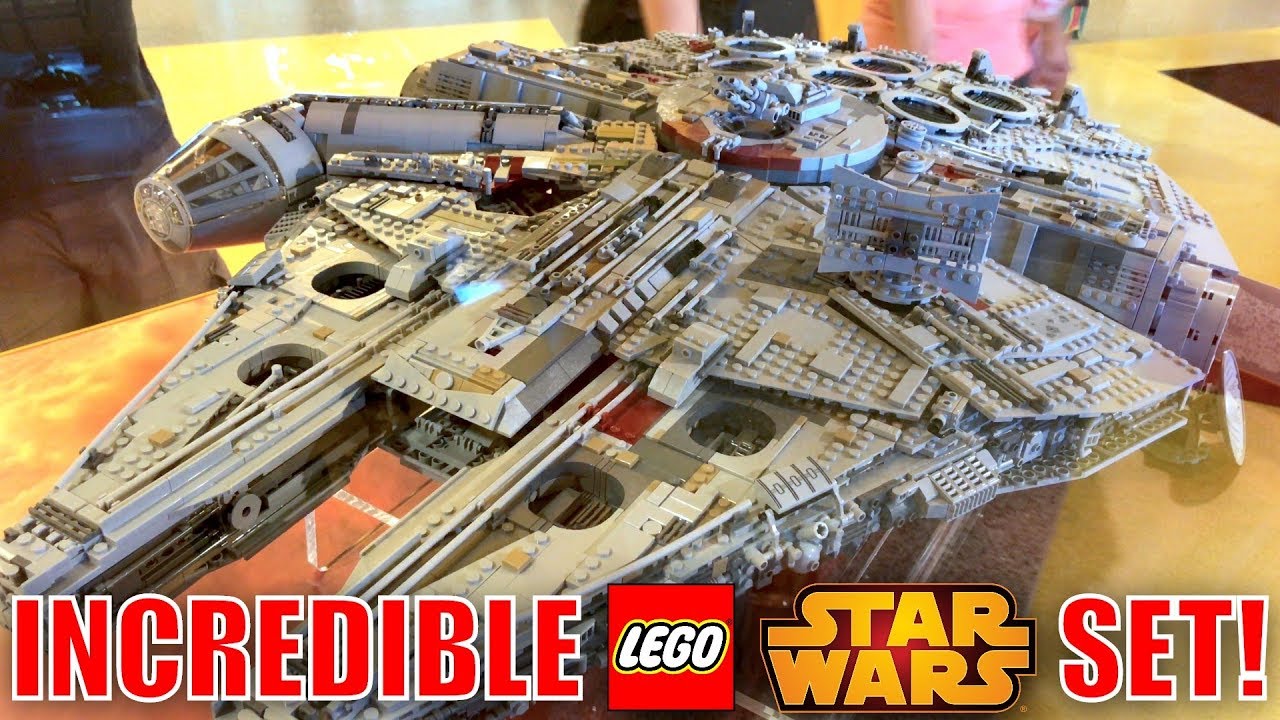 biggest lego set millennium falcon